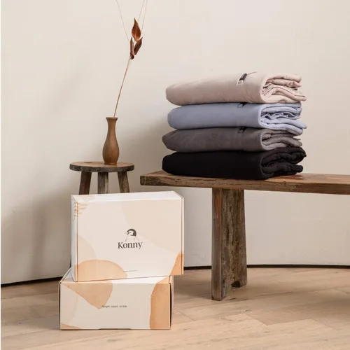 Vista 7 de Konny Funda de invierno para bebé chaqueta de forro polar para mujer abrigo de maternidad chaleco con capucha de lactancia beige talla grande