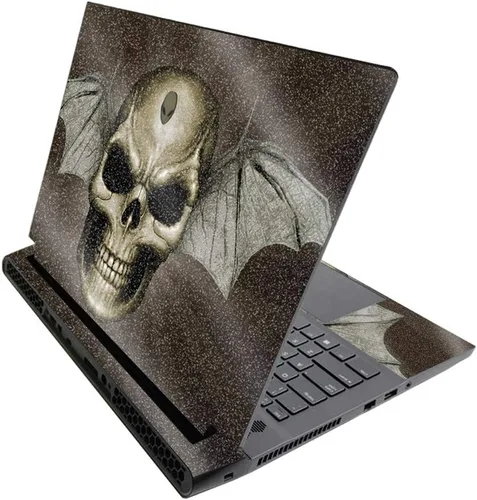 Vista 708 de MightySkins - Skin brillante con purpurina para Alienware M17 R3 (2020) y M17 R4 (2021) - Diversión de los años 90 Acabado duradero con purpurina