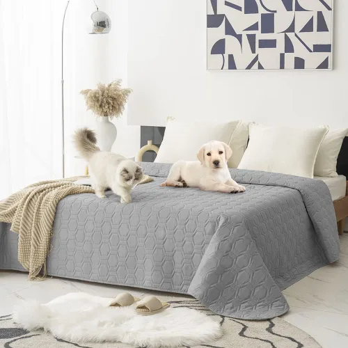 Vista 34 de Tcksstex - Funda impermeable y antideslizante para cama de perro, manta para mascotas, sofá, colchón protector para incontinencia de coche, funda