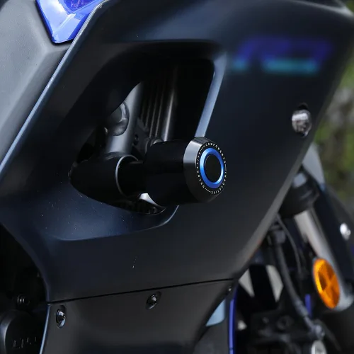 Vista 5 de Modeer Para MT07 FZ07 2014-2023 2024 2025 Marco de motocicleta Anti-colisión Protección contra caídas deslizante Crash mt 07 fz 07 Accesorios
