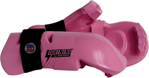 Vista 8 de ProForce Lightning Punches - Guantes de combate para karate/artes marciales Negro