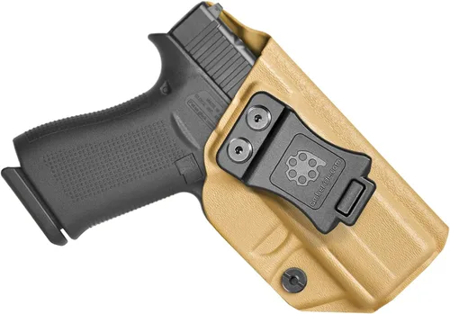 Vista 12 de Amberide IWB Kydex Holster for Glock 43 / 43X / 43X MOS, Concealed Carry, MOS and Non-MOS Options Available, Adjustable Cant, Posi-Click Retention