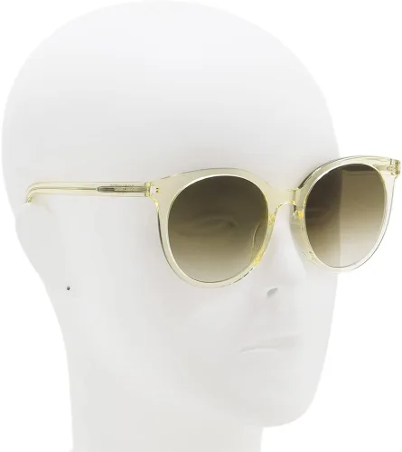 Vista 5 de Saint Laurent SL 566K Slim-004 Amarillo Talla única Amarillo