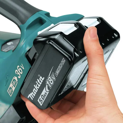 Vista 7 de Makita XBU02PT1 36V (18V X2) Kit de soplador sin escobillas LXT® con 4 baterías (5.0Ah)