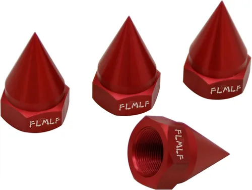 Vista 7 de FLMLF Tuerca de tornillo fija de cono de metal CNC (4 unids/juego) para 1/5 HPI Rovan Baja 5B SS 5T 5SC piezas (rojo)