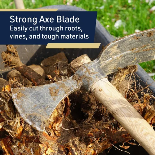 Vista 5 de Kings County Tools Cutter Mattock Herramienta de excavación con cuchillas