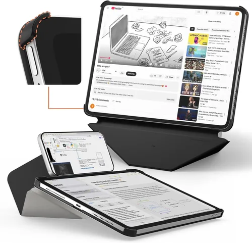 Vista 15 de MOFT Funda dinámica tipo folio para iPad Pro de 13 pulgadas (M5 2025 / M4 2024) – [Protección de esquina reforzada] Soporte magnético delgado