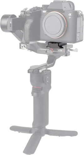 Vista 4 de Hersmay RS3/RS4 Mini placa de liberación rápida para DJI Ronin RS3mini estabilizador superior placa de liberación rápida para DJI RS4 Mini/RS3