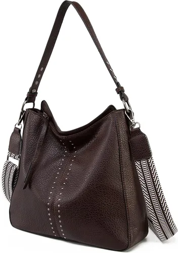Vista 2 de Montana West Hobo Bag for Women Crossbody Purse and Handbags Ladies Chic Shoulder Bags