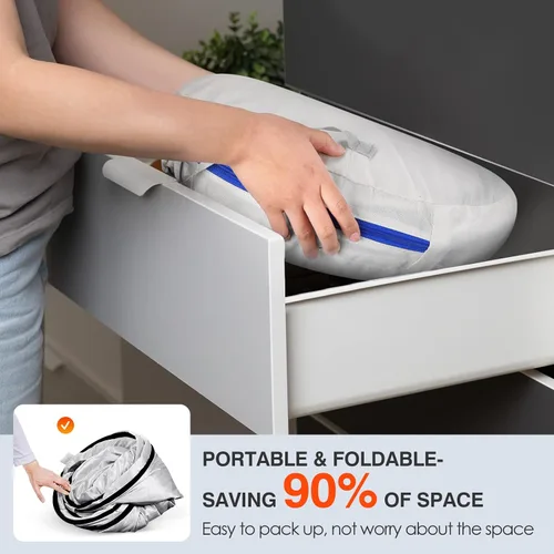 Vista 5 de Sauna de vapor portátil, caja de sauna personal para el hogar, tiendas de sauna para spa en casa, generador de vapor de 3 L y 800 W con protección
