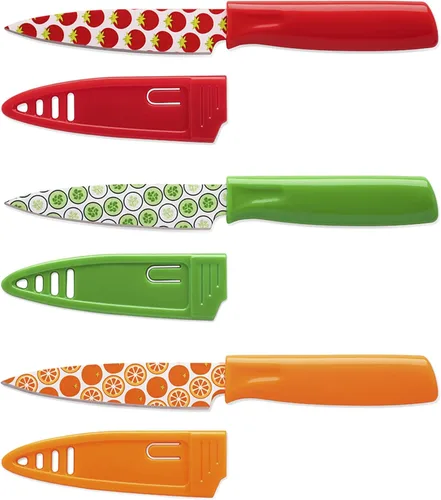 Vista 6 de Hampton Forge Kitchen Essentials - Colección de herramientas y cubiertos de cocina, accesorios de cocina y cubiertos, juego de cuchillos de pelar