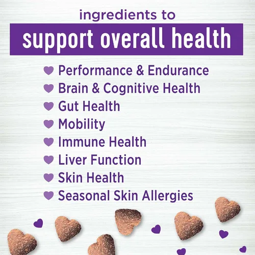 Vista 4 de Wellness Suplementos masticables suaves con sabor a mantequilla de maní y manzana para perros, 45