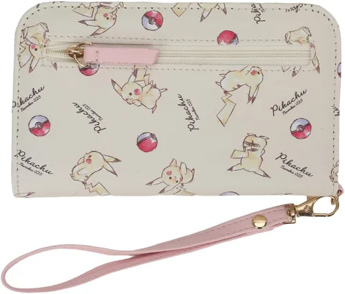 Vista 2 de Bioworld Pokemon Pikachu Number 025 - Cartera tecnológica para mujer, Rosado, Personalizado
