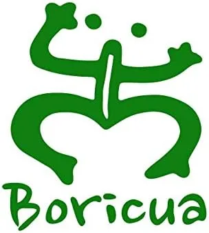 Vista 7 de Boricua Coqui Puerto Rico Taino - Calcomanía de vinilo de 5 pulgadas, diseño de rana para automóvil, SUV, camión, calcomanía para automóvil, Boriken