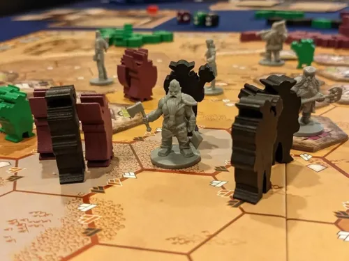 Vista 2 de The Dwarves: Big Box - Juego de mesa de Pegasus Spiele 2-6 jugadores - Juegos de mesa para la familia - 60-90 minutos de juego