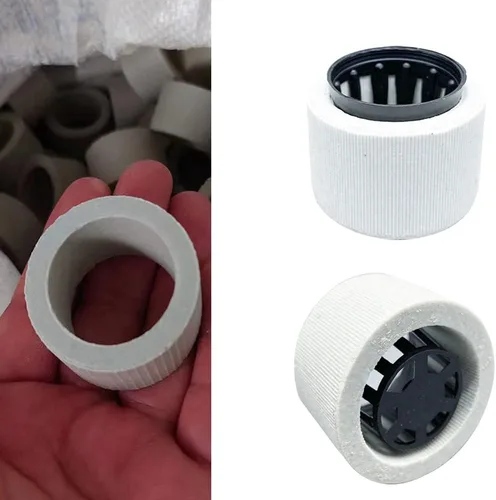Vista 6 de 6 anillos de cerámica antiflotantes para plantas de acuario, anillos fijos para plantas acuáticas, paisaje de acuario, fijación de plantas