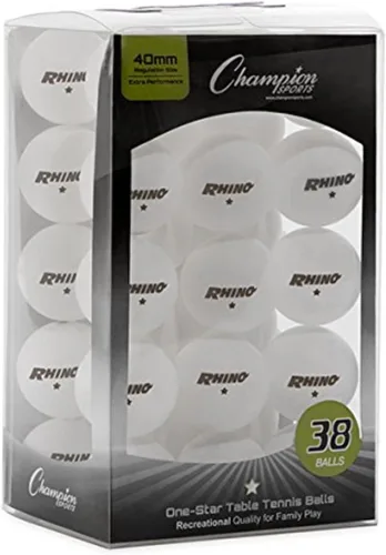 Vista 6 de Champion Sports Champion Sports Table Tennis Balls