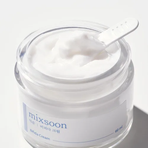 Vista 3 de mixsoon Bifida Cream – Crema de noche de última capa Barrera hidratante y fortalecedora, crema facial hidratante suave para una piel de aspecto