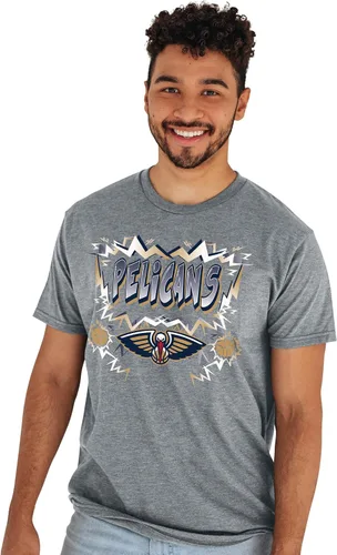 Vista 25 de Blue 84 NBA - Camiseta unisex para adultos, con licencia oficial de la NBA, colores alternativos jaspeados