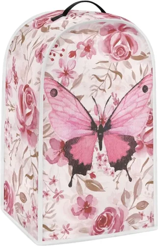 Vista 26 de doginthehole Fundas para licuadora, cubierta estética de flor de cerezo rosa, cubierta para batidora de cocina, cubierta para electrodomésticos