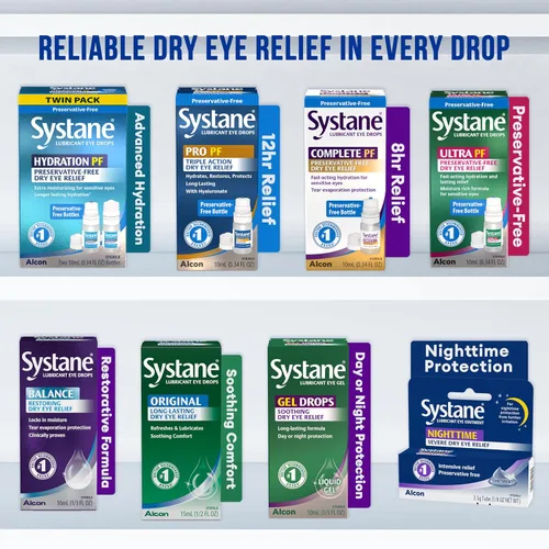 Vista 5 de Systane Hydration PF - Gotas lubricantes para los ojos, 10 ml