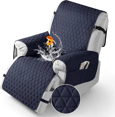 Vista 18 de TAOCOCO Funda para Sillón Reclinable 100% Impermeable - Funda para Sillón Reclinable con Gránulos Antideslizantes, Fundas para Sillas Reclinables