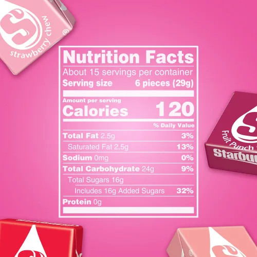 Vista 9 de STARBURST FaveREDS - Caramelos masticables de frutas, caramelos masticables, bolsa de tamaño compartido de 15.6 onzas (paquete de 2)