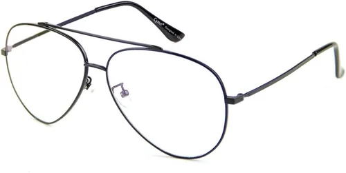 Vista 11 de Cyxus Davos French Ma-con Style Aviator Glasses Blue Light Blocking Eyeglasses for Computer UV Protection Anti Eyestrain 8805