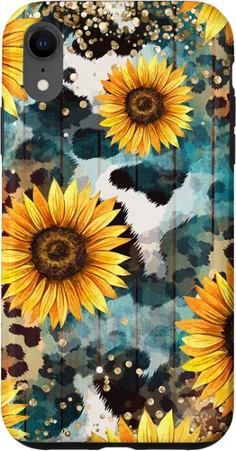 Vista 25 de Funda Boho Western de piel de vaca para iPhone 12 Pro Max