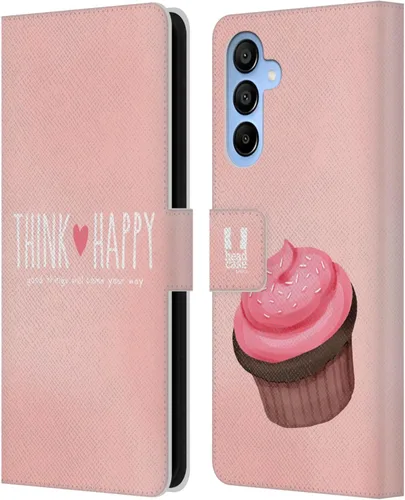 Vista 51 de Head Case Designs Assortment Cupcakes Happiness Leather Wallet Case Compatible with Samsung Galaxy A07 4G Surtido