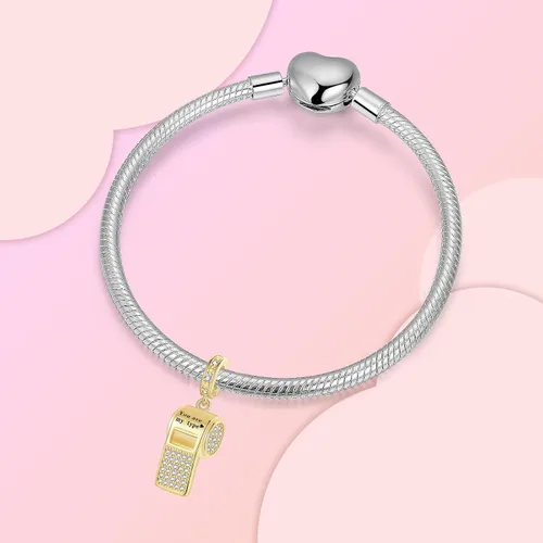 Vista 244 de Abalorios de plata de ley 925 con letras de la A ~ Z, para pulseras, collares, Día de San Valentín, Día de la Madre, joyería regalos para mujeres