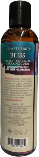 Vista 2 de Intimate Earth Bliss Anal Relajante A Base De Agua Glide - 240 Ml, Varios