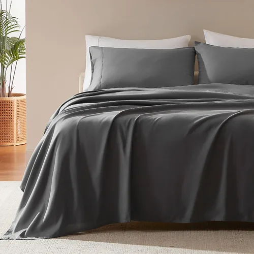 Vista 9 de Sleep Zone - Juego de sábanas suaves y frescas de 3 piezas para niños, sábana bajera, encimera y funda de almohada, no se arrugan ni decoloran, Rosa