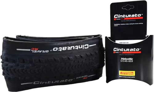 Vista 5 de Pirelli Cinturato Gravel RC Bike Tire, Gravel Racing, Clincher sin cámara TLR, velocidad y agarre, protección avanzada de pinchazos, (1)