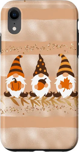 Vista 25 de Fall Autumn Gnomes Phone Case Modern Pastel Cute Beige Case for iPhone 17
