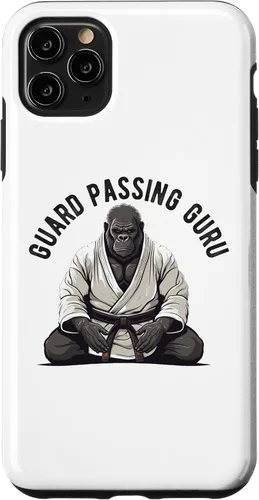Vista 11 de iPhone 14 Brazilian Jiu Jitsu BJJ para hombres, papá, niño y mujer, funda de grappling