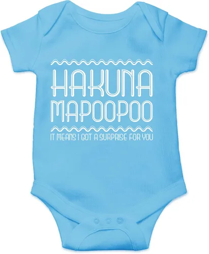 Vista 17 de CBTwear Hakuna Mapoopoo - Ropa de bebé - Divertidos trajes para recién nacidos para niños y niñas