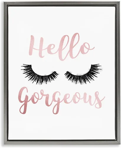 Vista 19 de Chic Shoes Glam Bookstack, 16 x 20 Inch Canvas in Floater Frame Stupell Industries · By Amanda Greenwood · Ready to hang · Fashion forward gift
