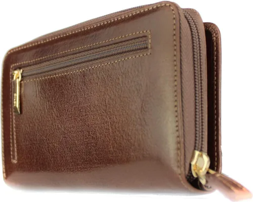 Vista 2 de GIUDI Cartera de mujer tamaño mediano de cuero