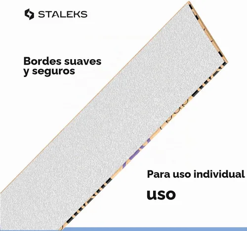Vista 7 de STALEKS PRO Expert PapmAm - Rollo de cinta adhesiva con estuche, grano 240