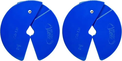 Vista 15 de Micro Gainz Placa de peso fraccional para mancuernas de 2.5 lb, ideal para micro cargas, (elige color) juego de 2 placas de peso fraccional