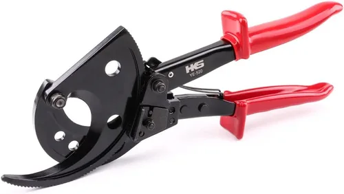 Vista 2 de HKS Cortador de alambre de cable de trinquete resistente para cortar cables eléctricos de cobre de aluminio y múltiples núcleos de hasta 300 mm²