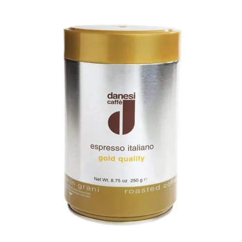 Vista 15 de Danesi Caffe - Granos de café enteros italianos, granos de café expreso y grano entero de tostado medio, perfectos para máquinas de espresso, prensa