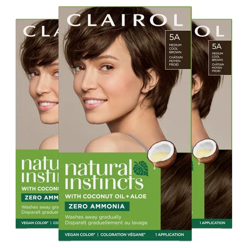 Vista 24 de Clairol Natural Instincts - Tinte semipermanente para el cabello, color negro 2, paquete de 1 unidad