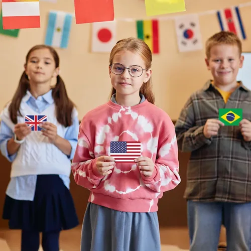 Vista 2 de World Flags Flashcards, 245 países, juego de geografía con mapa del mundo, juegos educativos para todas las edades, familia, adultos, aulas