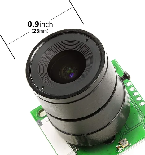 Vista 4 de Arducam para Raspberry Pi 5 Módulo de cámara con lente de montaje CS intercambiable para Pi 5, 4, 3, 3B+, 5MP OV5647 1080P