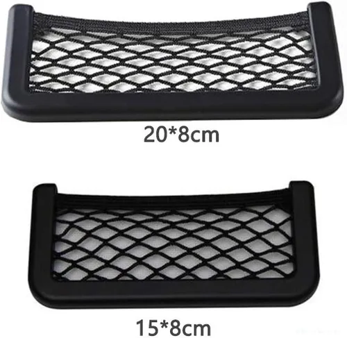 Vista 5 de for Citroen Ds Ds4 Ds4s Ds5 Ds6 Ds7 Ds5ls Ds3 Car Seat Side Back Storage Net Bag Phone Holder Pocket Organizer Stowing Tidying