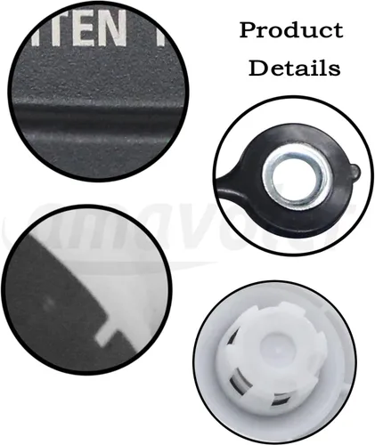 Vista 5 de 17670-SHJ-A31 10837 31637 Tapón de gasolina Accesorio del mercado de accesorios para Honda Acura Accord Odyssey Pilot Ridgeline S2000 CRV CRZ