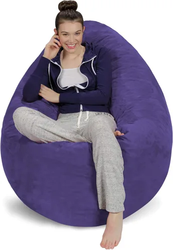 Vista 73 de [Usado] Sofa Sack Funda para Silla Puff Solo la Funda, para Adultos y Niños, Sin Relleno, Cómoda y Esponjosa, Funda de Repuesto para Silla Puff