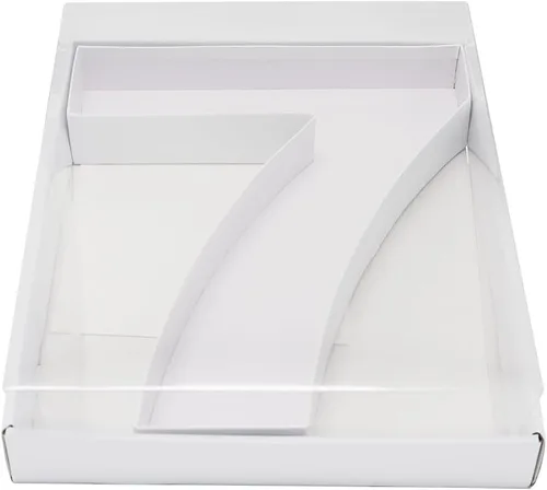 Vista 33 de WENPACK 2025 - Caja de regalo de cartón con forma de tapa transparente (negro, tapa graduada)